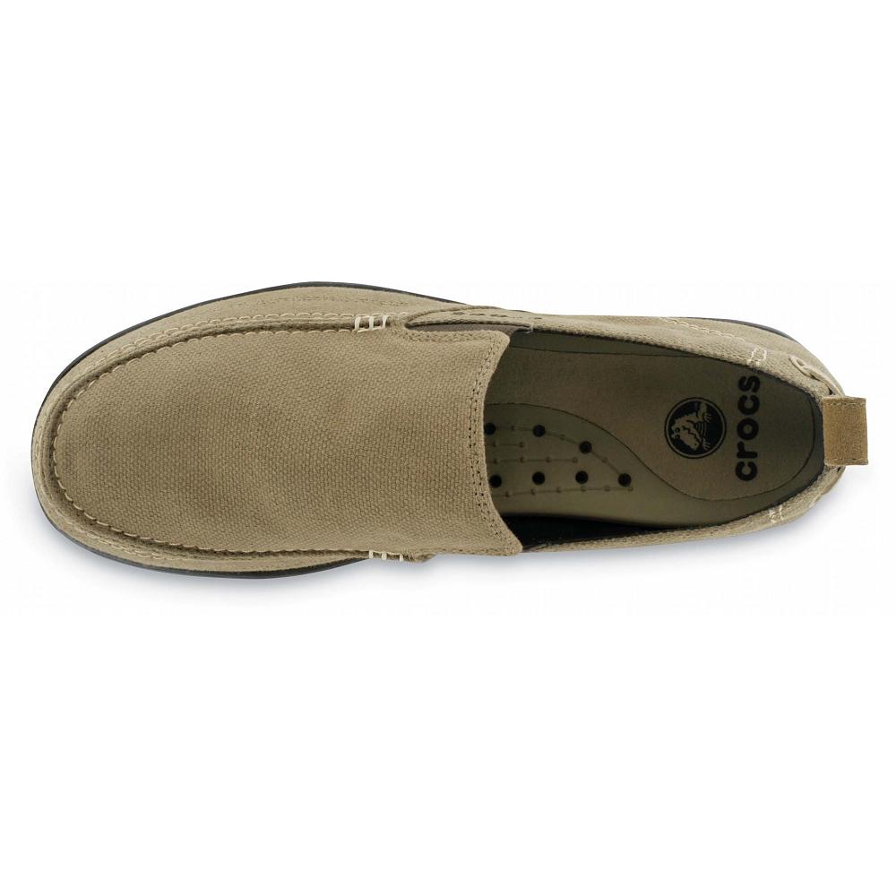 Loafers Crocs Walu Slip-On Homme Vert Olive | France 1200RVDW